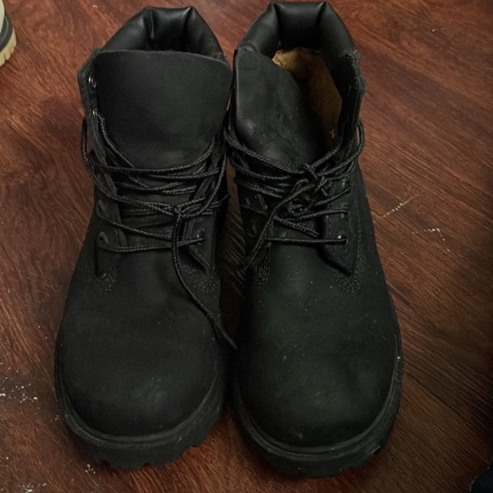 Timberland Black Kids Boots